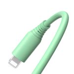 Tellur-Cablu-Silicon-USB-la-Lightning-3A-1m-Verde.3