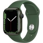 Apple-Watch-7-GPS-41mm-Carcasa-Aluminiu-Green--Sport-Band-Clover-