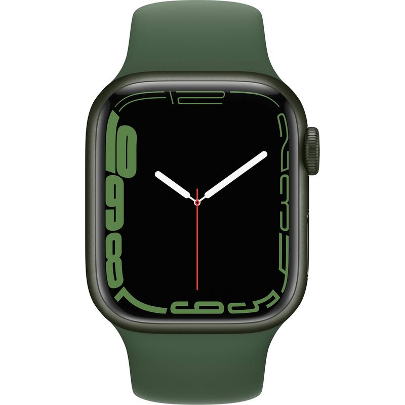 Apple-Watch-7-GPS-41mm-Carcasa-Aluminiu-Green--Sport-Band-Clover-.2