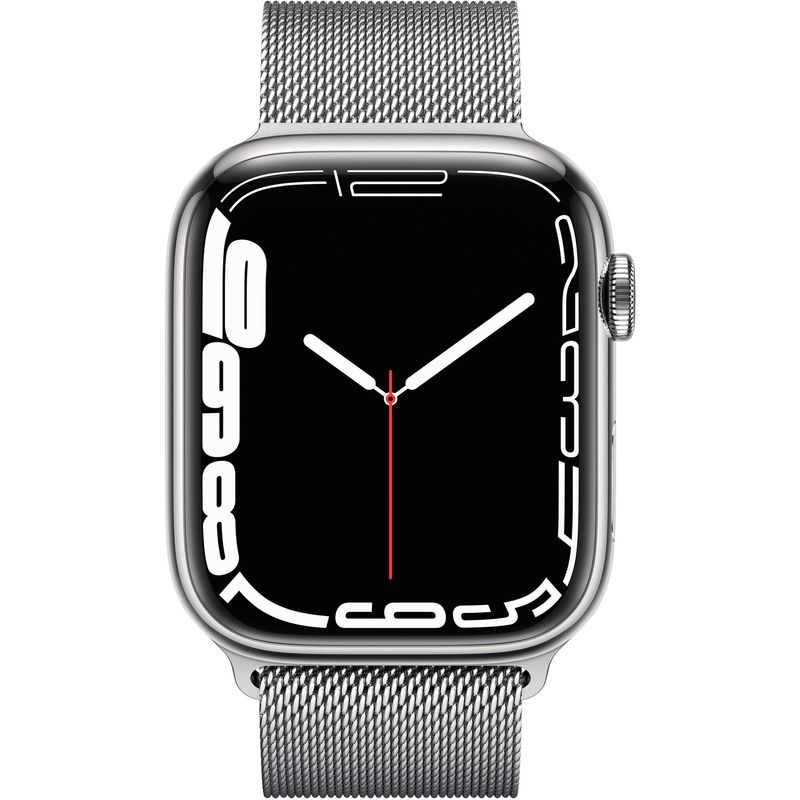 Apple-Watch-7-GPS---Cellular-45mm-Carcasa-Otel-Inoxidabil-Silver-Milanese-Loop-Silver-.2