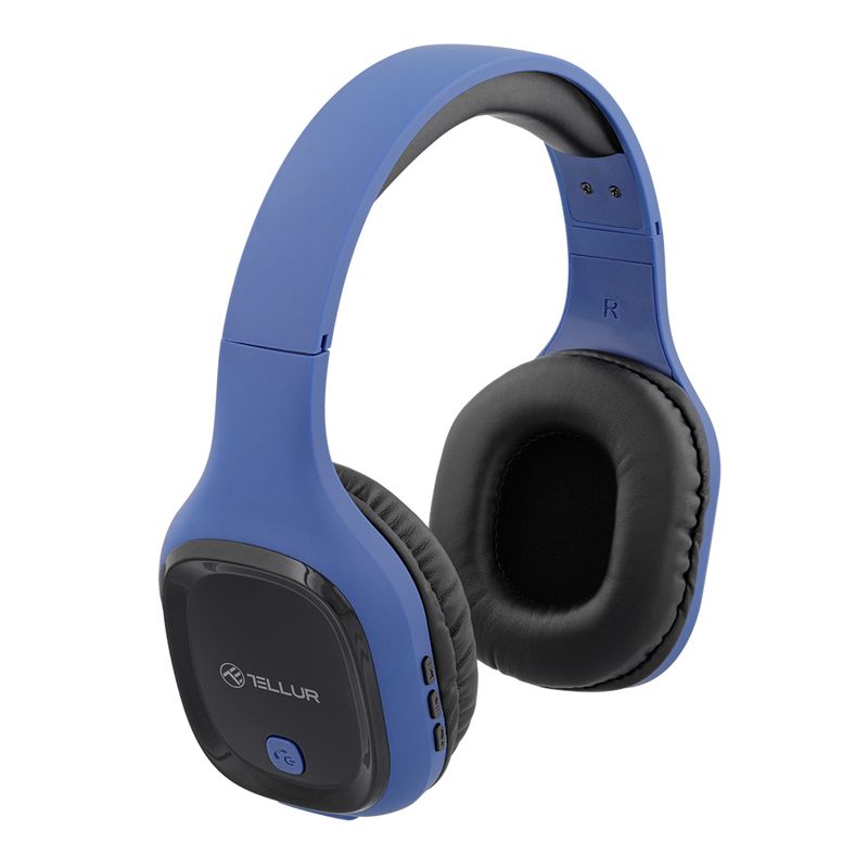 Tellur-Pulse-Casti-Over-ear--Bluetooth--Microfon-Albastru