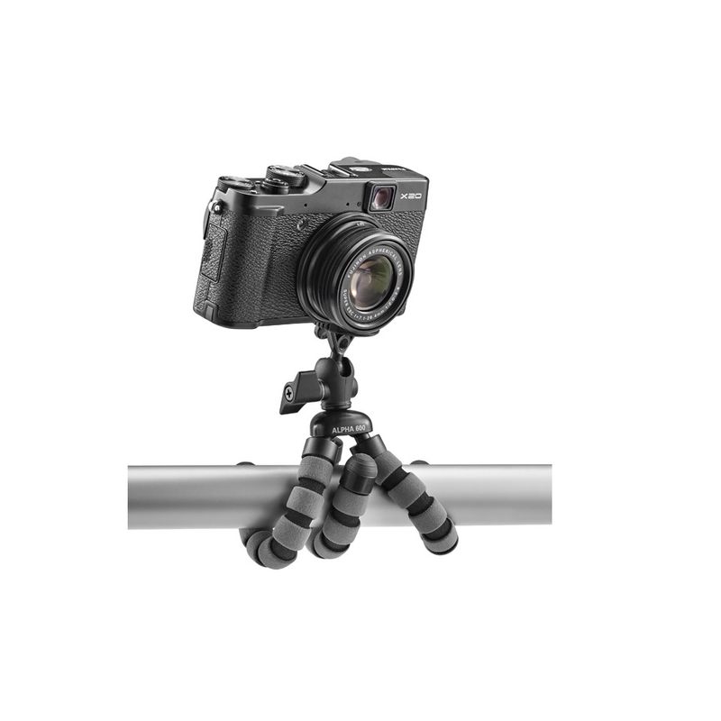 Cullmann-ALPHA-600-Mobile-Minitrepied-cu-Picioare-Flexibile-Gri.3