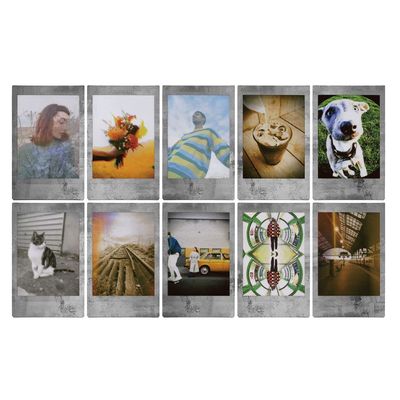 Fujifilm Instax Mini Film Instant 1x10 Stone Gray