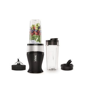 Ninja QB3001EUS Blender Slim & Smoothie Maker 700W 2x470m Negru/ Gri