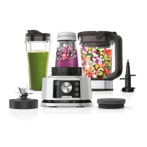 Ninja CB350EU Blender Foodi Power Nutri 3-in-1 Auto-IQ 1200 W Negru/Argintiu