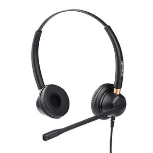 Tellur Voice 520N Casti cu Fir Call Center Binaural USB Negru