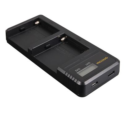 Patona Incarcator USB Dual cu LCD pentru Sony F550 F750 F970 FM50 FM500HA1