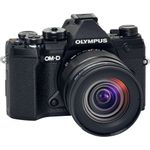 OlympusOMDEM5MarkIIIAparatFotoMirrorlessMFTKitcuObiectiv1245mmNegru