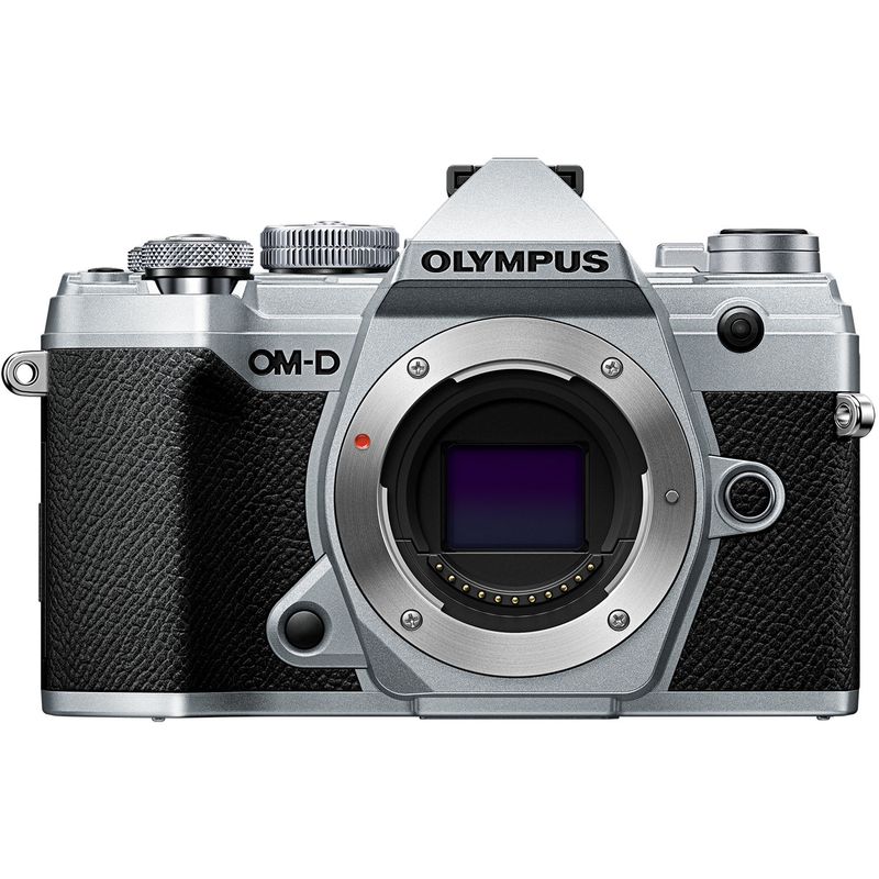 Olympus-OM-D-E-M5-Mark-III-Aparat-Foto-Mirrorless-MFT-Kit-cu-Obiectiv-12-45mm-Argintiu-Negru.3