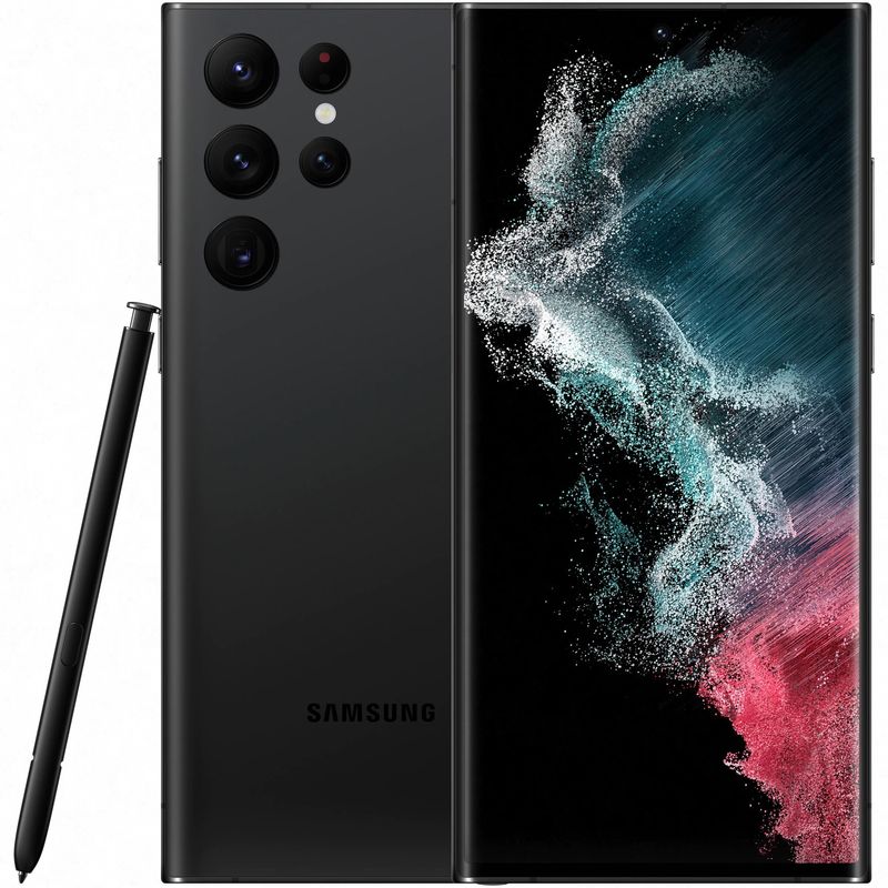 Samsung-Galaxy-S22-Ultra-5G-Telefon-Mobil-Dual-SIM-8Gb-RAM-128GB---S-Pen-Phantom-Black