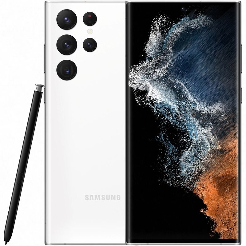 Samsung-Galaxy-S22-Ultra-5G-Telefon-Mobil-Dual-SIM-8Gb-RAM-128GB---S-Pen-Phantom-White