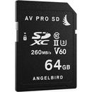 AngelBird AV Pro Mk 2 Card de Memorie SDXC 64GB UHS-II V60