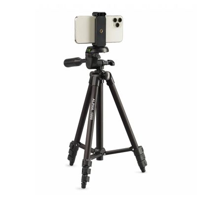 Cullmann ALPHA 1000 Mobile Trepied Foto cu Telecomanda Bluetooth cu Suport pentru Smartphone Black