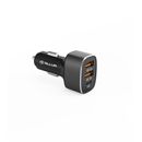 Tellur FCC9 Incarcator Auto 56W 9A 2xQC3.0 + PD20W Negru