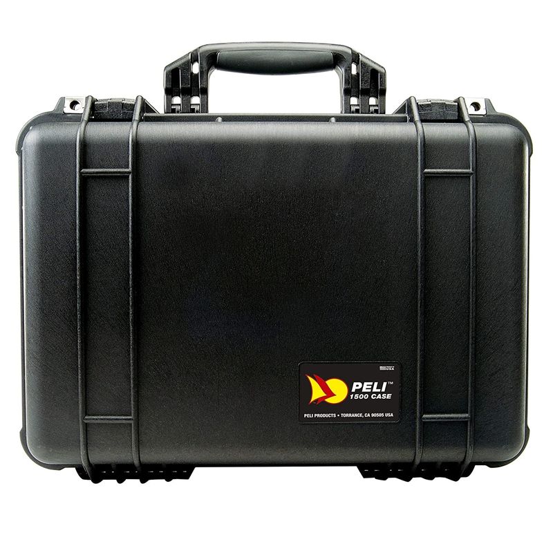 PeliMediumCase1500GeantaFotoRgidacuBureteInclusNegru