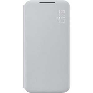 Samsung Husa Protectie Smart LED View Cover pentru Galaxy S22 (S901) EF-NS901P Light Gray