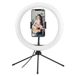 TNBInfluenceKitLampaLEDCirculara10MinitrepiedSuportSmartphoneTelecomandaBluethoot