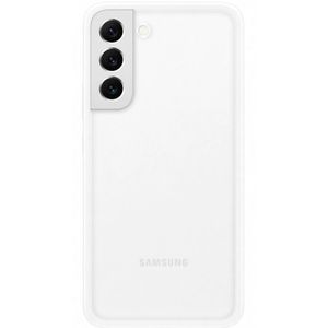Samsung Husa Protectie Spate Frame Cover pentru Galaxy S22 Plus (S906) EF-MS906C White