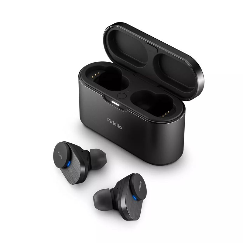 Philips-Fidelio-Casti-True-Wireless-Bluetooth-v5.2-Design-2-Way--Negru