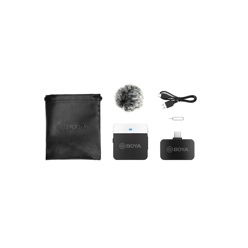 Boya-BY-M1LV-U-Lavaliera-Wireless-Compacta-USB-C.9