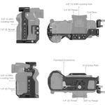 SmallRig3715CageCableClamppentruFUJIFILMGFX100SGFX50SII