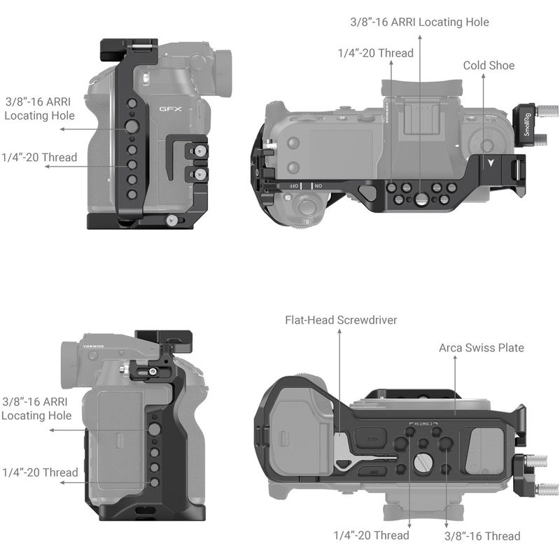 SmallRig-Cage---Cable-Clamp-for-FUJIFILM-GFX100S-GFX50S-II-3715.4