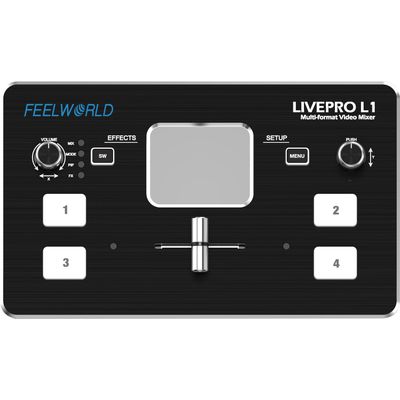 Feelworld LivePro L1 Switcher 4x Intrari HDMI si USB Streaming