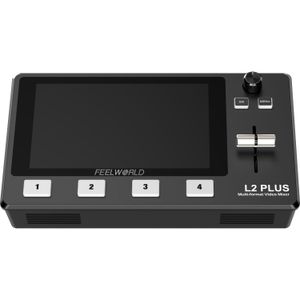 Feelworld L2 Plus HDMI Live Stream Switcher cu Built-In 5.5" LCD Monitor