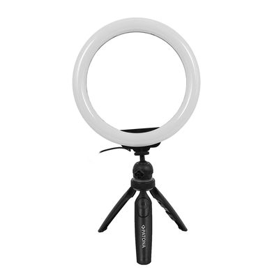 Patona Premium Vlogger Kit Lampa LED Video Ring Light 10" cu Trepied si Telecomanda