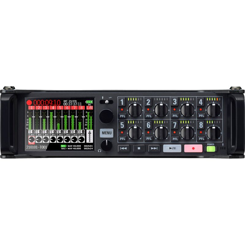 Zoom-F8n-Pro-Recorder-Multitrack-32-biti-