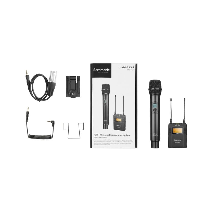 Saramonic-UwMic9-Kit-4-UHF-Kit-Mictofon-Wireless--RX9---HU9-.3