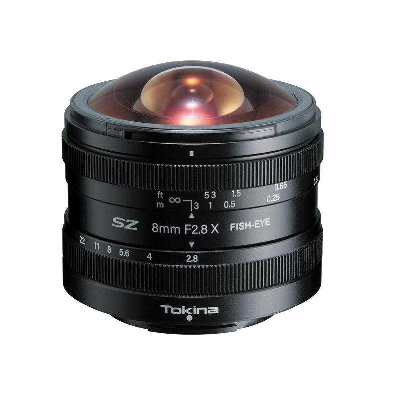 Tokina8mmF28SZMFFishEyeObiectivFotoMirrorlessMonturaFujiFilmX