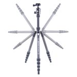 VanguardVestaTB235CBTrepiedFotoCarboncuCapBila