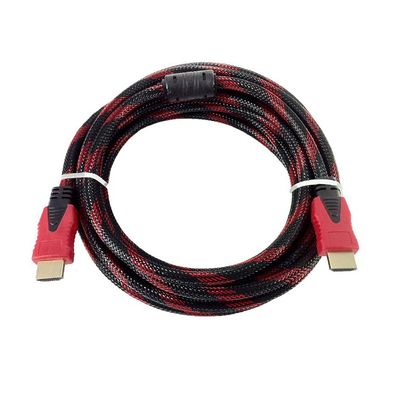 TED Cablu HDMI Digital la HDMI Digital Mufe Aurite 5 metri Negru & Rosu