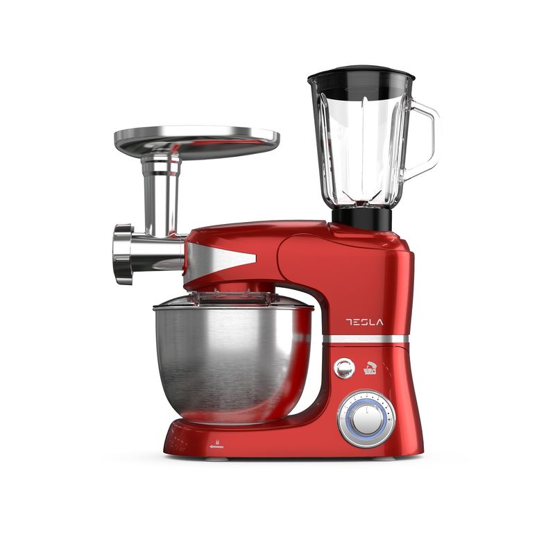 Tesla-KR600RA-Robot-de-Bucatarie-1000-W-Masina-de-Tocat-si-Blender-Rosu.1