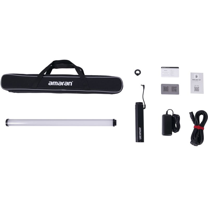 Amaran-T2c-RGBWW-Tub-LED-cu-Battery-Grip-60cm