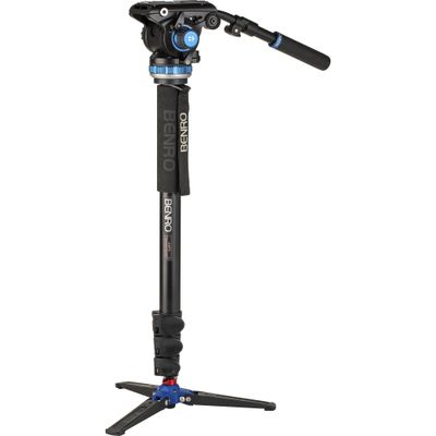 Benro A48FD Classic Monopied din Aluminiu Cap Video Fluid S6PRO