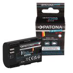 PatonaPlatinumAcumulatorReplaceUSBCInputpentruCanonLPE62250mAh72V1