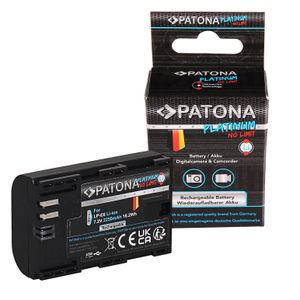 Patona Platinum Acumulator Replace USB-C Input pentru Canon LP-E6 2250mAh 7.2V