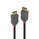 Lindy LY-36480 Cablu DisplayPort 1.4 1m Anthra Line