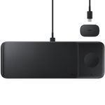Samsung-EP-P6300T-Fast-Wireless-Charger-Trio-Incarcator-Wireless-cu-Incarcator-Retea-Inclus-Negru
