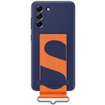 Samsung-EF-GG990T-Husa-Silicon-cu-Curea-pentru-Galaxy-S21-FE--G990--Albastru-Navy