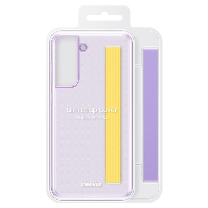 Capac-protectie-spate-Samsung-Clear-Strap-Cover-pentru-Galaxy-S21-FE-G990-Lavender-7