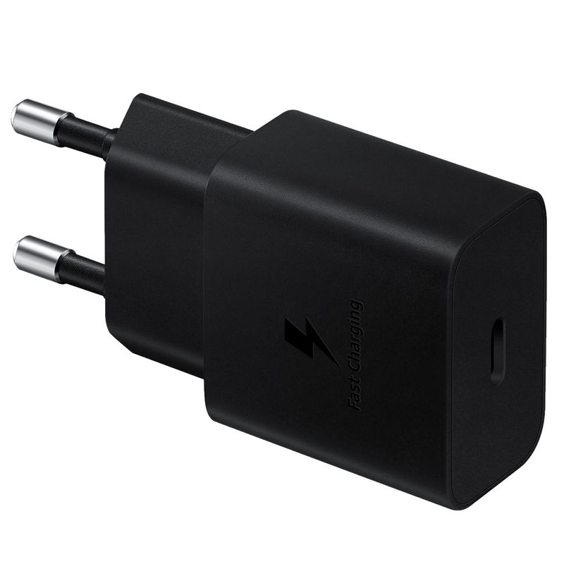 Samsung-Incarcator-Retea-Fast-Charger-15W-Port-USB-Type-C-Negru