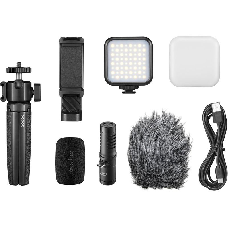 Godox-VK2-AX-Vlogging-Kit-pentru-Smartphone-cu-Porturi-USB-Type-C.5