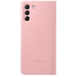 Husa-Samsung-Clear-View-Cover-pentru-Galaxy-S21-Plus-G996-EF-ZG996C-Pink-1