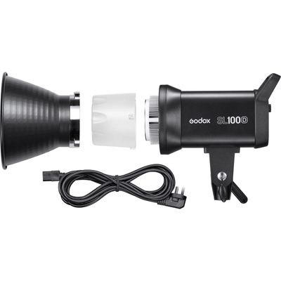 Godox Kit 2 Lampi LED SL100D cu Softoxuri, Stative si Geanta