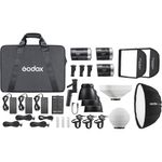 GodoxKitLampaLEDML60Bicu2LampiLEDML30BisiAccesorii