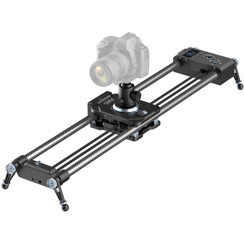GVM-Slider-Profesional-Motorizat-2-Axe-din-Fibra-de-Carbon-80cm