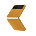 Samsung-EF-VF711L-Husa-Piele-pentru-Galaxy-Z-Flip-3--F711--Mustard